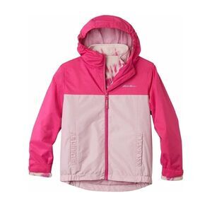 Eddie Bauer Girls Youth Lone Peak 3 in 1 Jacket (PINK TONAL Large 14/16)